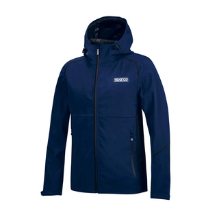 Sparco Herren Jacke SHELL Marineblau