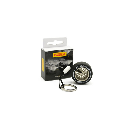 Pirelli Schlüsselanhänger Tyre Weiß