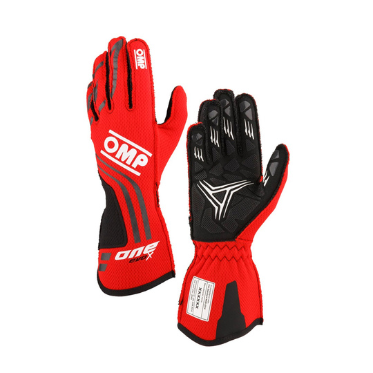 OMP Handschuhe One EVO X MY24 rot (FIA)