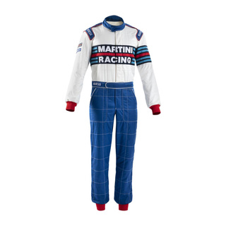 Sparco Rennoverall COMPETITION MARTINI RACING Blau (FIA)