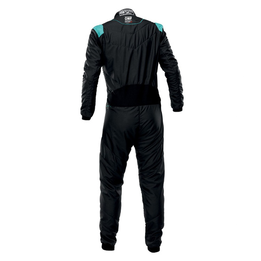 OMP Rennanzug ONE-S AIR schwarz/grün (FIA)