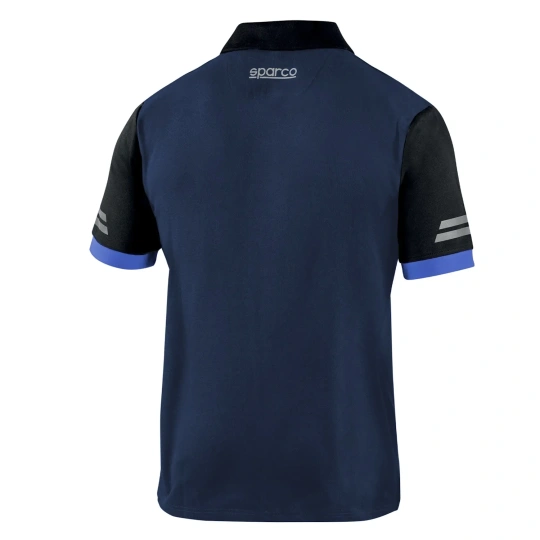 Sparco Poloshirt Tech marineblau