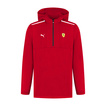 Ferrari F1 2025 Herren 1/4 Zip Sweatshirt Rot