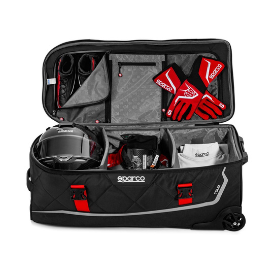 Sparco Tasche Tour schwarz/rot
