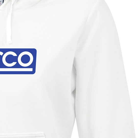 Sparco Damen Kapuzenpullover ORIGINAL weiß