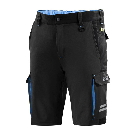 Sparco Shorts Tech schwarz/blau