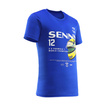 Ayrton Senna F1 2025 Herren T-Shirt Helmet Graphic