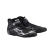 Alpinestars Schuhe Tech-1 Z V3 schwarz/silber (FIA)