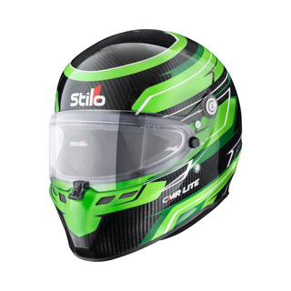 Stilo Helm ST6 CMR Carbon Lite Graphyc grün (CMR)
