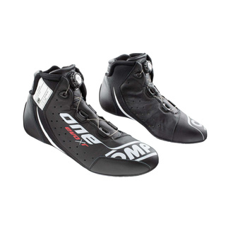 OMP Fahrerschuh ONE EVO X R Schwarz (FIA)