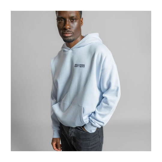 Williams F1 Kapuzenpullover Oversized blau