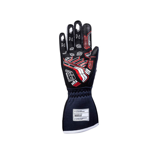Sparco Handschuhe Arrow+ marineblau/rot (FIA)