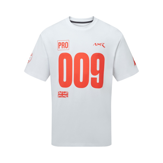 Aston Martin Racing 2026 T-Shirt Limited Edition 009 Graphic weiß/rot