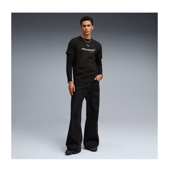 McLaren F1 2026 Herren T-Shirt Large Logo Schwarz