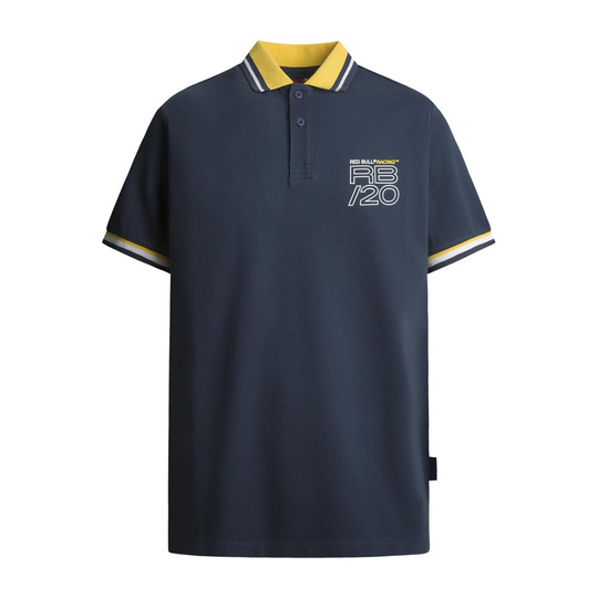 Red Bull Racing F1 Poloshirt Stripe Collar