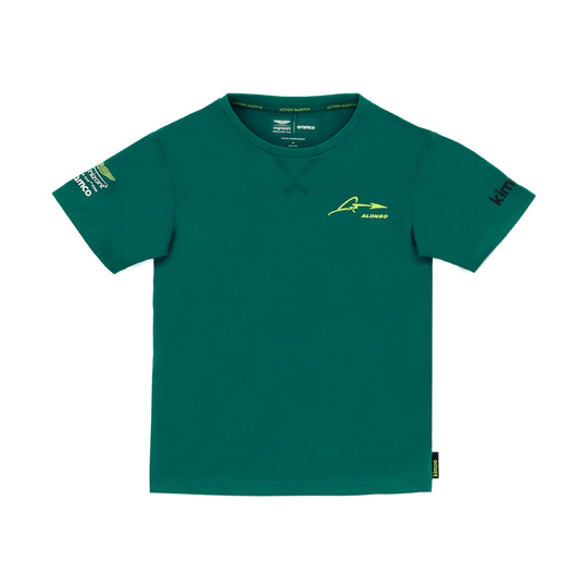 Aston Martin F1 Kinder T-shirt Alonso Kimoa Grün