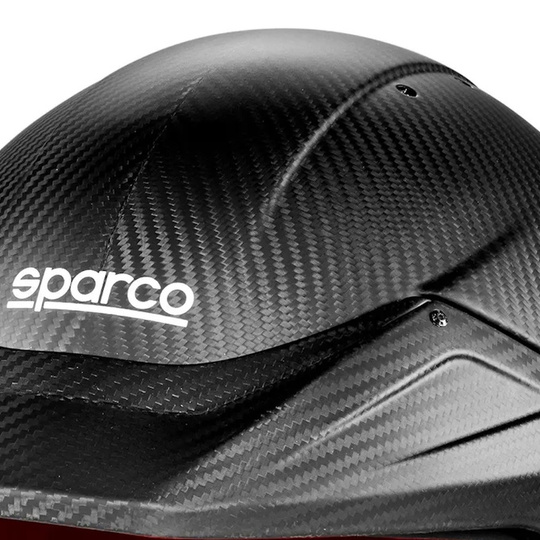 Sparco Helm Flux RJ-i Carbon rot (FIA)