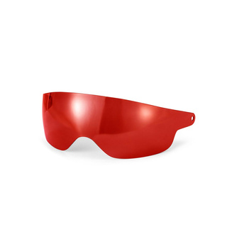 Sparco Prime RJ-I Visor langes- Iridium Rot