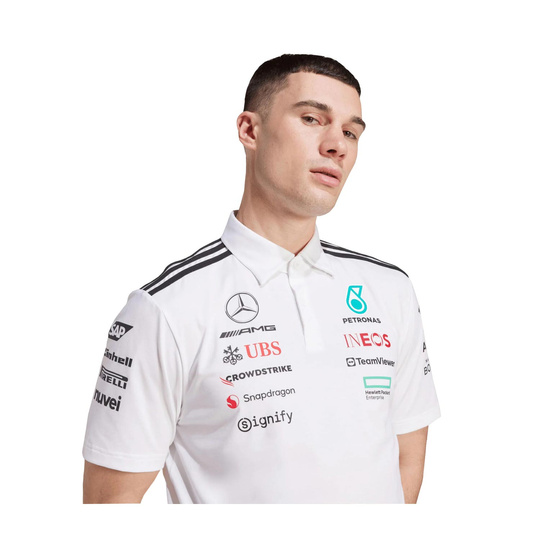 Mercedes AMG F1 Team Poloshirt weiß