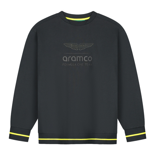 Aston Martin F1 2026 Sweatshirt Stealth schwarz
