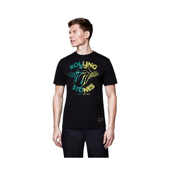Aston Martin F1 2025 Herren T-Shirt Rolling Stones