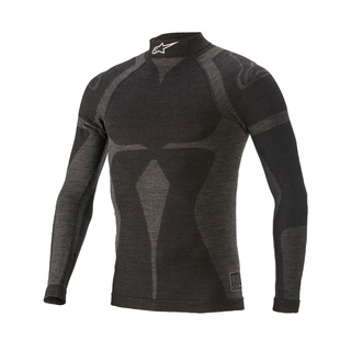 Alpinestars Unterziehshirt mit Rollkragen ZX EVO V2 schwarz (FIA)