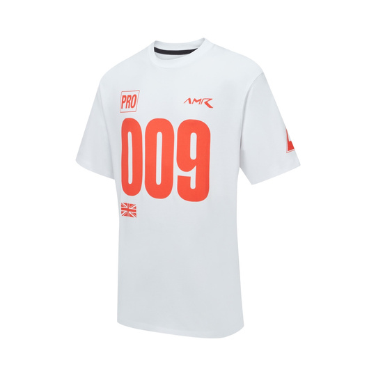 Aston Martin Racing 2026 T-Shirt Limited Edition 009 Graphic weiß/rot