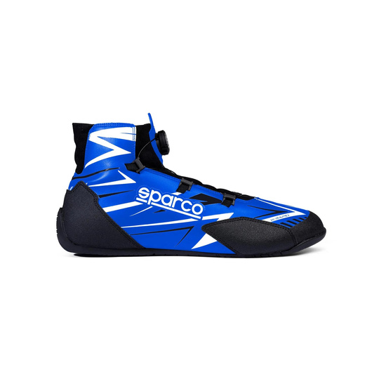 Sparco Kartschuh K-RAPID Rotor 8877-2022 Blau (FIA)