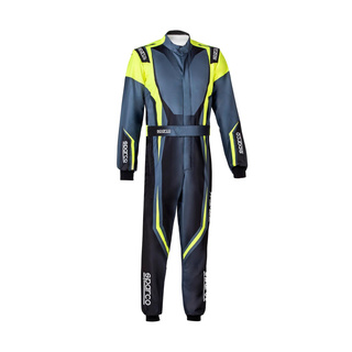 Sparco Kartanzug Prime K schwarz/gelb (FIA)