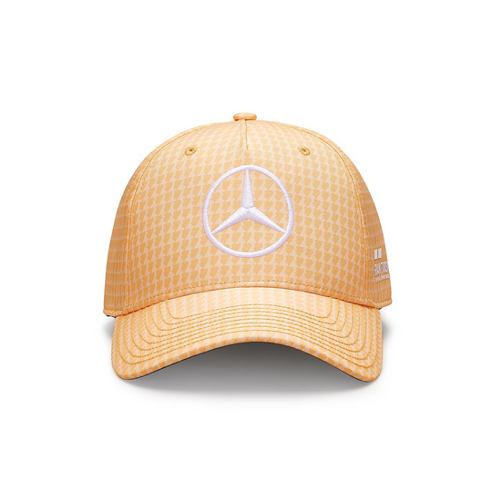 Mercedes AMG F1 Herren Baseballkappe Lewis Team orange