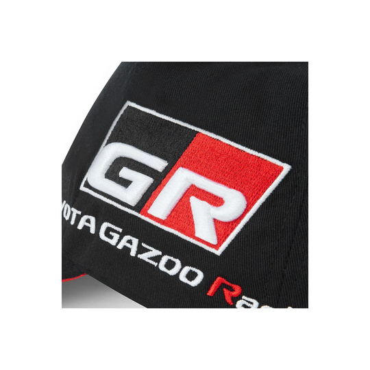 Toyota Gazoo Racing Herren Baseballkappe Side Logo Schwarz