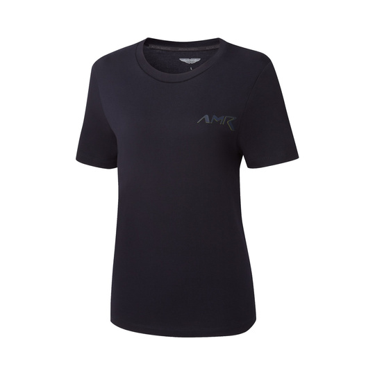 Aston Martin Racing 2026 T-Shirt Damen AMR Logo marineblau
