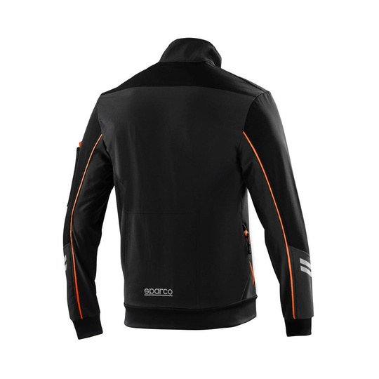 Sparco Jacke für Mechaniker Tech schwarz/orange